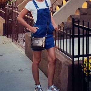 Denim overall dress H&M